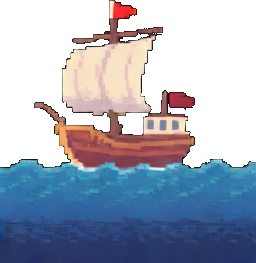 Ladrilho do naufrágio C — sprite pixel art 256×384