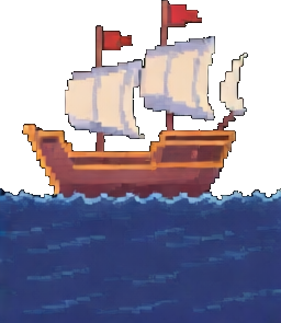 Baldosa del naufragio D — sprite pixel art 256×384