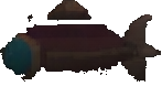 Personaje de Dirigible A — sprite pixel art 147×88