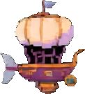 Airship Effect B - 122x136 pixel art sprite