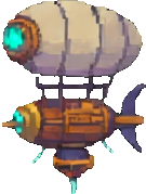 Airship Enemy C - 135x179 pixel art sprite