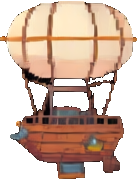 Airship Building B - 137x179 pixel art sprite