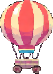 Airship Tile B - 256x384 pixel art sprite