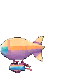 Ladrillo de nave C — sprite pixel art 256×384