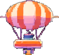 Airship Tile D - 256x384 pixel art sprite