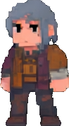 Slum District Character C - 98x178 pixel art sprite