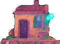 Effet du quartier misérable B — sprite pixel art 119×87