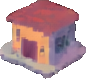 Objeto do distrito de favelas C — sprite pixel art 87×79