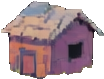 Slum District Building B - 104x79 pixel art sprite