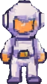 Space Station Character B - 97x172 pixel art sprite