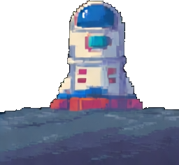 Space Station Tile D - 256x384 pixel art sprite