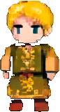 Spring Meadow Character C — 86×161 pixel art sprite