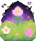 Spring Meadow Effect A — 117×131 pixel art sprite