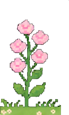 Spring Meadow Environment C - 256x384 pixel art sprite