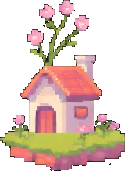 Spring Meadow Building B - 256x384 pixel art sprite