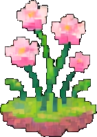 Spring Meadow Structure C - 256x384 pixel art sprite