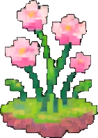 Spring Meadow Structure C — 256×384 pixel art sprite
