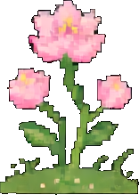 Spring Meadow Tile A - 256x384 pixel art sprite