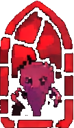 Stained Glass Enemy B - 108x187 pixel art sprite
