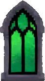 Stained Glass Prop D - 92x165 pixel art sprite