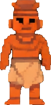 Terracotta Desert Character A - 101x208 pixel art sprite