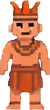 Terracotta Desert Character C - 100x217 pixel art sprite