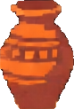 Terracotta-Wüstenobjekt D — 83×123 Pixel-Art-Sprite