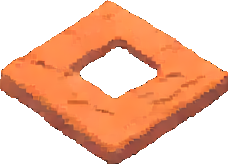 Terracotta Desert Tile A - 228x165 pixel art sprite