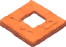 Terracotta-Wüstenfliese A — 228×165 Pixel-Art-Sprite