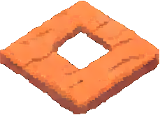 Terracotta Desert Tile B - 229x165 pixel art sprite
