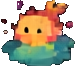 Boîte à jouets Effet A — sprite pixel art 75×66