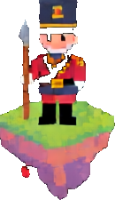 Toy Box Building A - 130x225 pixel art sprite