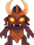 Tribal Mask Enemy C - 136x181 pixel art sprite