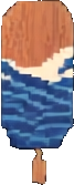 Objet du port Ukiyo-e A — sprite pixel art 67×167