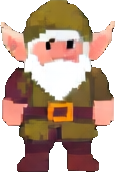 Personagem da Cidade Subterrânea B — sprite pixel art 116×172
