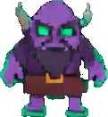 Inimigo da Cidade Subterrânea B — sprite pixel art 121×131