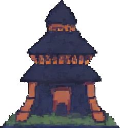 Underground City Environment C - 256x384 pixel art sprite