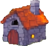 Edifício da Cidade Subterrânea A — sprite pixel art 102×96