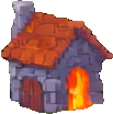 Edifício da Cidade Subterrânea B — sprite pixel art 103×104