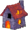 Estrutura da Cidade Subterrânea C — sprite pixel art 97×101