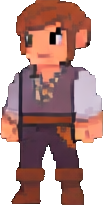 Personaje B del viñedo — sprite pixel art 103×205