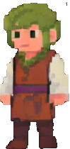 Vineyard Character C - 99x210 pixel art sprite
