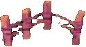Environnement A du vignoble — sprite pixel art 124×68
