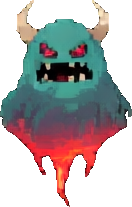 Volcano Interior Enemy C - 132x207 pixel art sprite