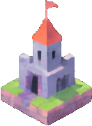 Voxel Castle Effect C - 132x180 pixel art sprite