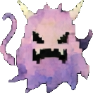 Watercolor Meadow Enemy C - 132x132 pixel art sprite
