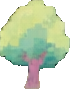 Watercolor Meadow Structure C - 70x89 pixel art sprite