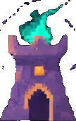 Wizard Tower Effect C - 108x172 pixel art sprite