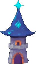 Wizard Tower Environment C - 127x222 pixel art sprite