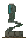 Estátua de serpente de pedra